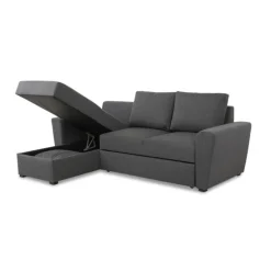 Canape Deluxe vendbar chaiselong sovesofa - Pocket fjedring