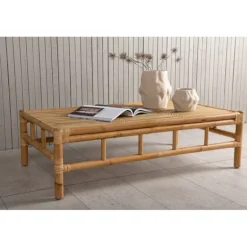 Cane Sofabord - Natur