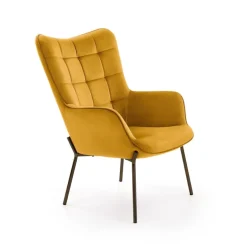 CASTEL lænestol sennep