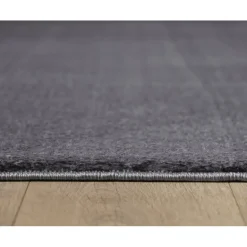 Catwalk Rund Vaskbart tæppe Ensfarvet - Grå