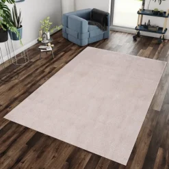 Catwalk Vaskbart tæppe Ensfarvet - Beige