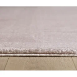 Catwalk Vaskbart tæppe Ensfarvet - Beige