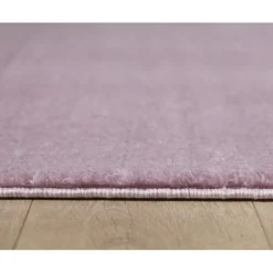 Catwalk Vaskbart tæppe Ensfarvet - Lilla