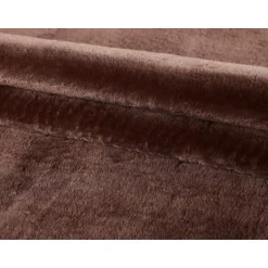 Catwalk Vaskbart tæppe Ensfarvet - Brun