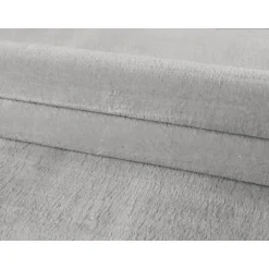 Catwalk Vaskbart tæppe Ensfarvet - Sølv