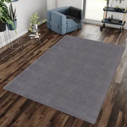 Catwalk Vaskbart Tæppeløber Ensfarvet - Grå