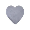 Caty Børnetæppe Hjerte - Sølv