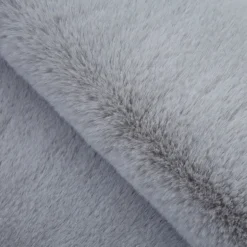 Caty Børnetæppe imiteret Fåreskind - Sølv