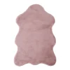 Caty Børnetæppe imiteret Fåreskind - Rosa