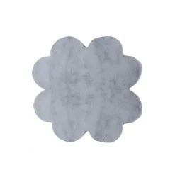Caty Børnetæppe Kløver - Sølv