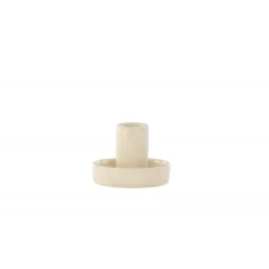 Ceco Lysestage - Beige og Sort