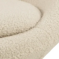 Center lounge stol brun stof