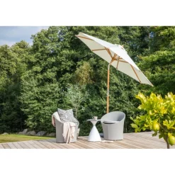 Cerox Parasol - Natur,Hvid