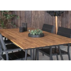 Chan Loungesæt - Havemøbelsæt - Sort,Natur