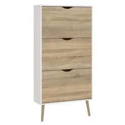 Charlie Skoskab m. 3 skuffer