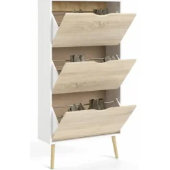 Charlie Skoskab m. 3 skuffer