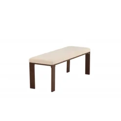 Chester Bænk - Valnød og Hvid