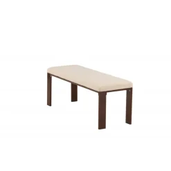 Chester Bænk - Valnød og Hvid