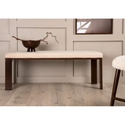 Chester Bænk - Valnød og Hvid