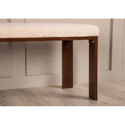 Chester Bænk - Valnød og Hvid