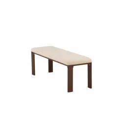 Chester Bænk - Valnød og Hvid