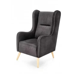 CHESTER lænestol, - antracit (stof 17. Kul)