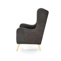 CHESTER lænestol, - antracit (stof 17. Kul)