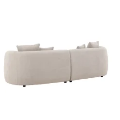 Cielo 3 personers sofa Beige boucle