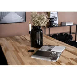 Cirebon e Spisestue Sæt - Sort og Natur