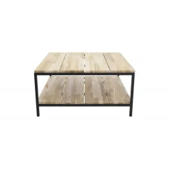 Cirebon Sofabord 80 x 80 cm - Teak & Stå