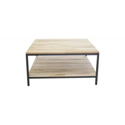Cirebon Sofabord 80 x 80 cm - Teak & Stå