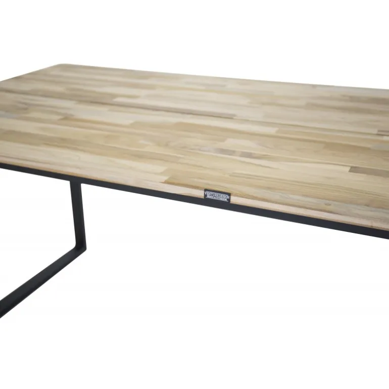 Cirebon Spisebord - Sort og Natur