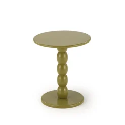 CIRILLA Hjørnebord Ø47cm - oliven