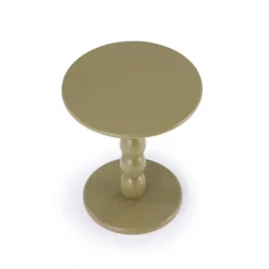 CIRILLA Hjørnebord Ø47cm - oliven