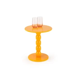 CIRILLA Hjørnebord Ø47cm - sennep