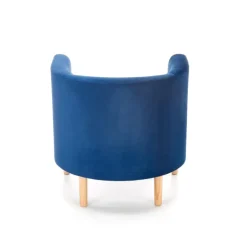 CLUBBY 2 fritidslænestol mørkeblå/Naturlig