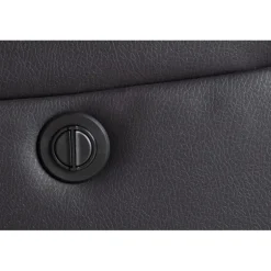 Comfort recliner lænestol, med indbygget fodskammel - sort