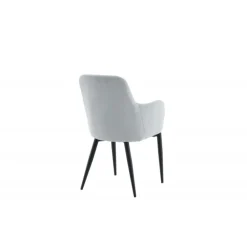 Comfort Spisebordsstol - Sort og Lysegrå