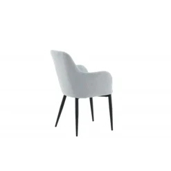 Comfort Spisebordsstol - Sort og Lysegrå