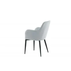 Comfort Spisebordsstol - Sort og Lysegrå