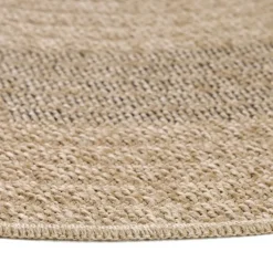 Comilla Rund Udendørs tæppe Vintage - Sort