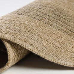 Comilla Rund Udendørs tæppe Vintage - Sort