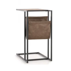 COMPACT c. bord gylden eg / Sort