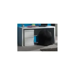 Computervogn med skuffer – Lara, hvid