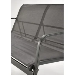 CONOR havemøbelsæt (sofa + 2 stole + sofabord), MørkeGrå/lyseGrå