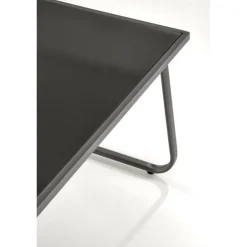 CONOR havesæt sofa + 2 stole + sofabord - mørkegrå og lysegrå