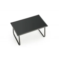 CONOR havesæt sofa + 2 stole + sofabord - mørkegrå og lysegrå