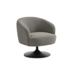 Conrad loungestol MUSHROOM Vista stof med Trompet ben