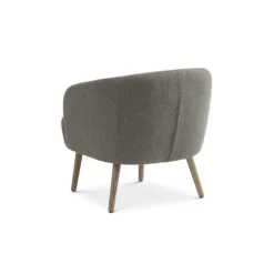 Conrad loungestol MUSHROOM Vista stof med Natur Træben