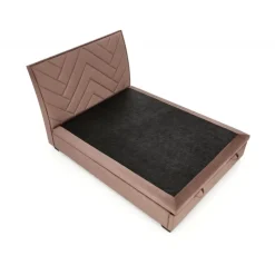 CONTINENTAL 1 160x200 seng med opbevaring Beige Velour - Monolith 09